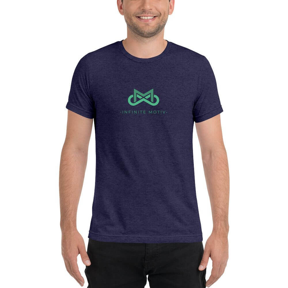 Men's Liver Cancer Tri-blend Short sleeve t-shirt-Infinite Motiv Clothing-Liver Cancer,Men,T-Shirts