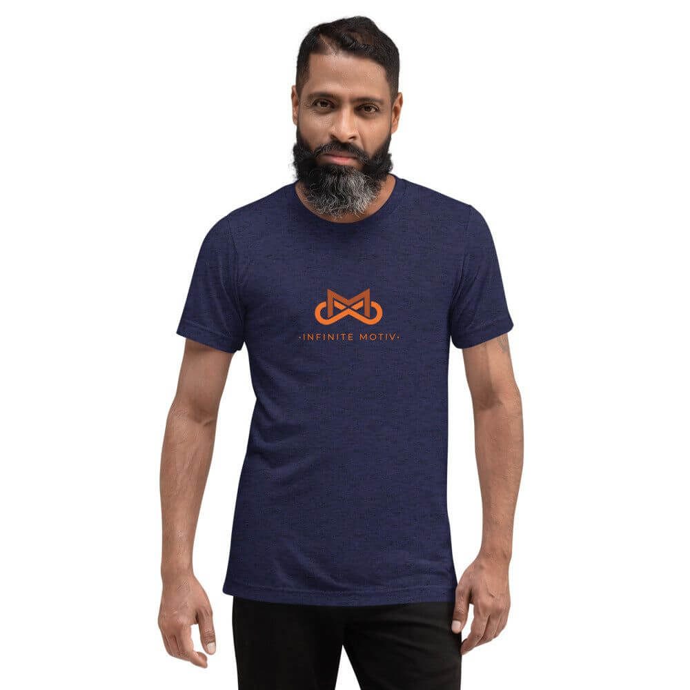 Men's Kidney Cancer Tri-blend Short sleeve t-shirt-Infinite Motiv Clothing-Kidney Cancer,Men,T-Shirts