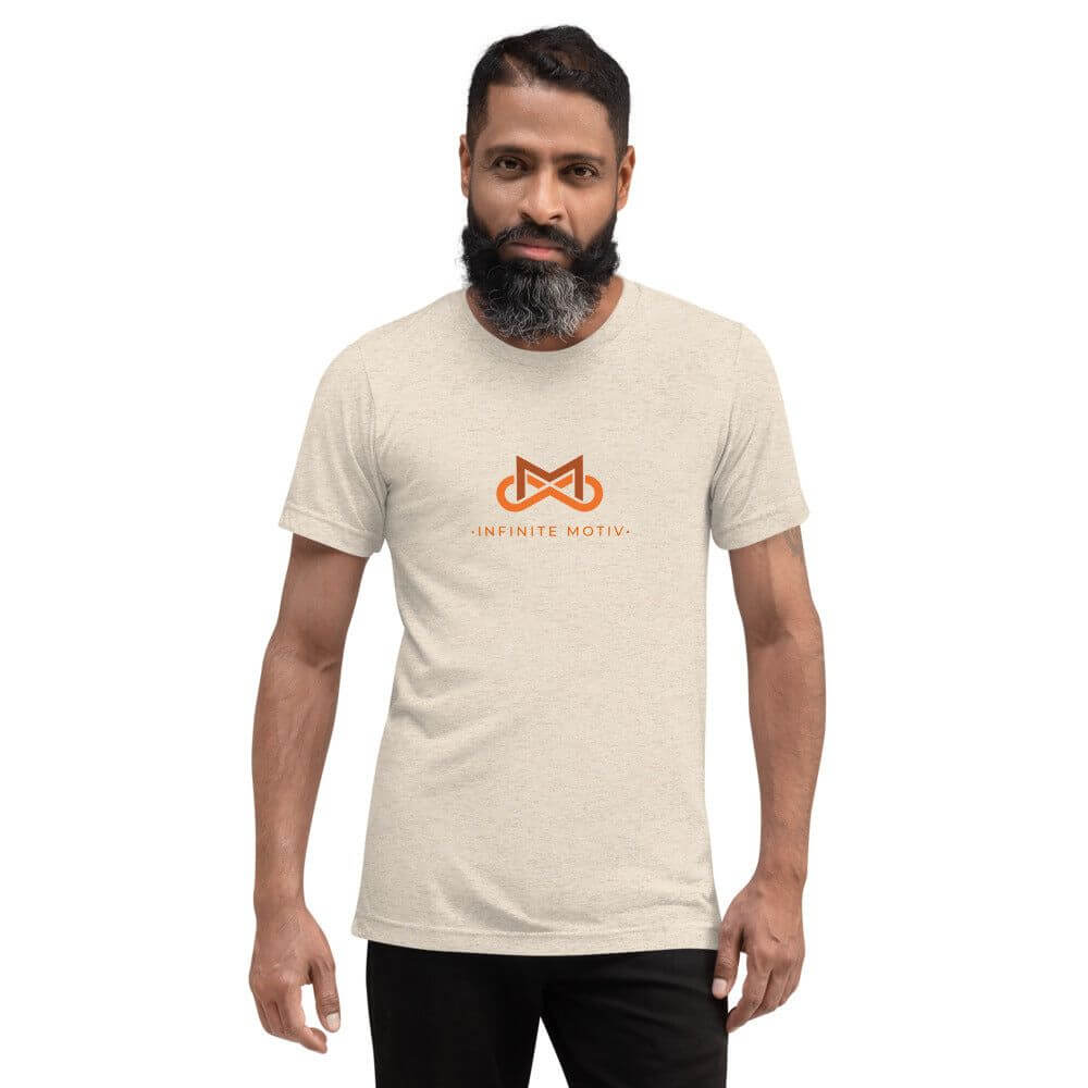 Men's Kidney Cancer Tri-blend Short sleeve t-shirt-Infinite Motiv Clothing-Kidney Cancer,Men,T-Shirts